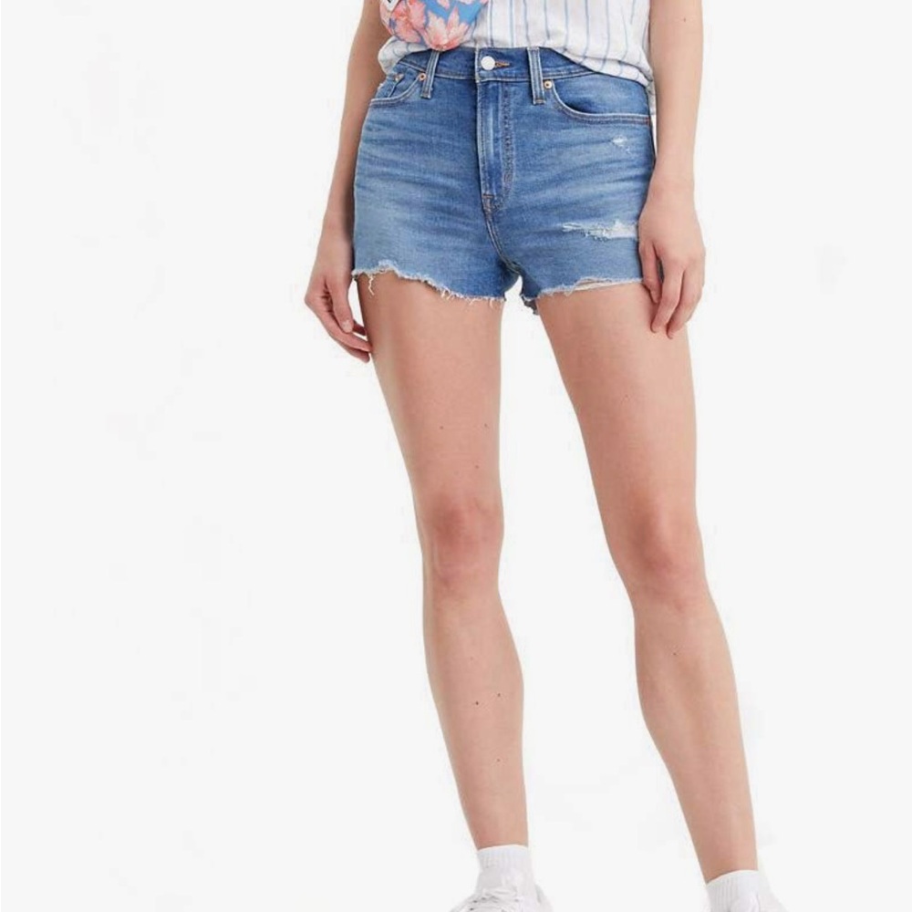 Levi’s high rise shorts